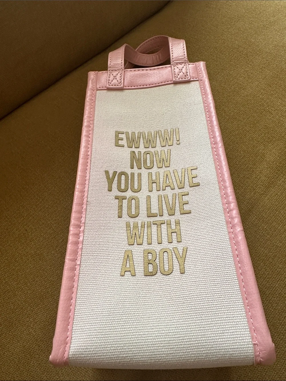 Canvas Bottle Tote